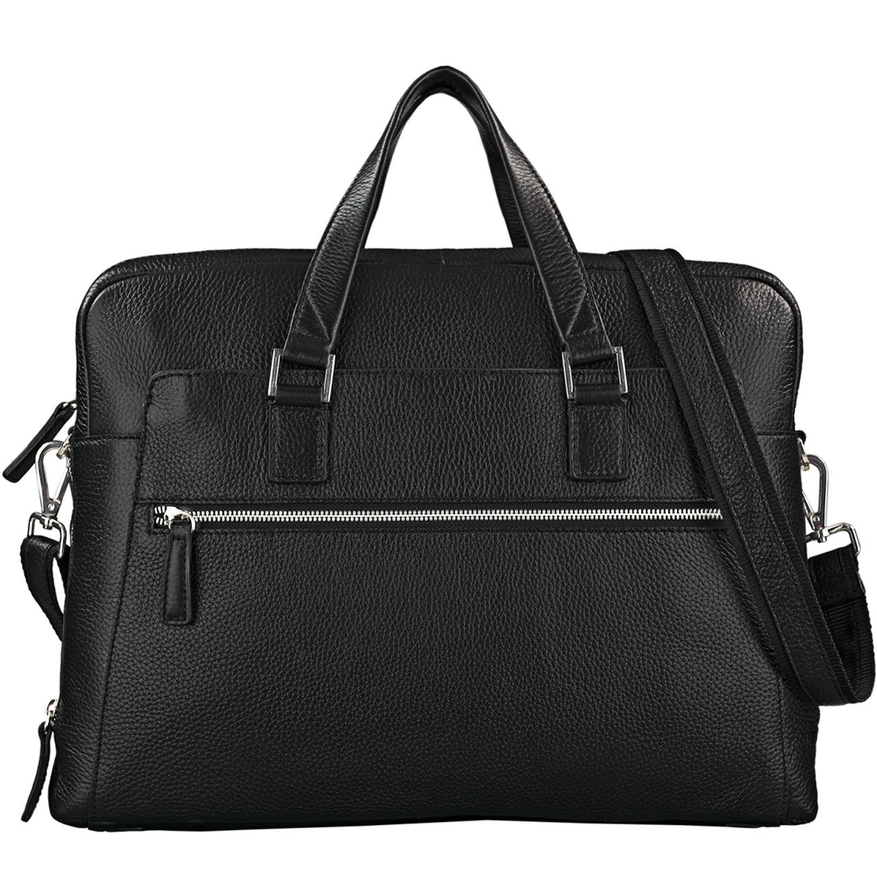Businesstasche Leder Schwarz Herren Damen