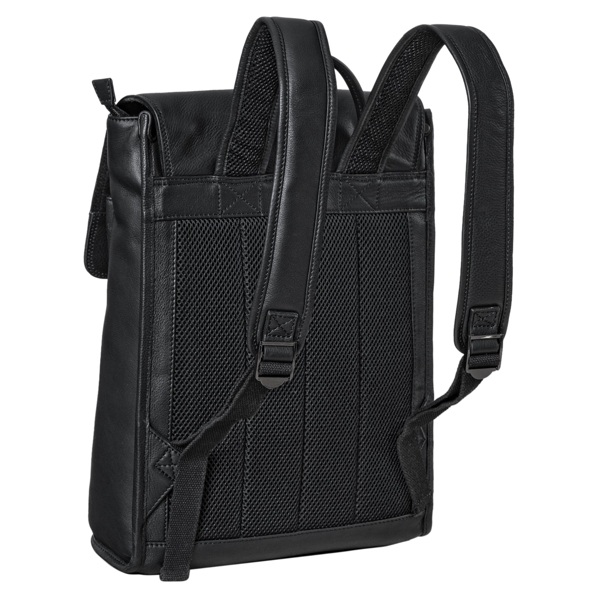 Rucksack Elegant echtes Leder  schwarz