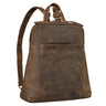 "Cathy" Frauen Rucksack Elegant Leder