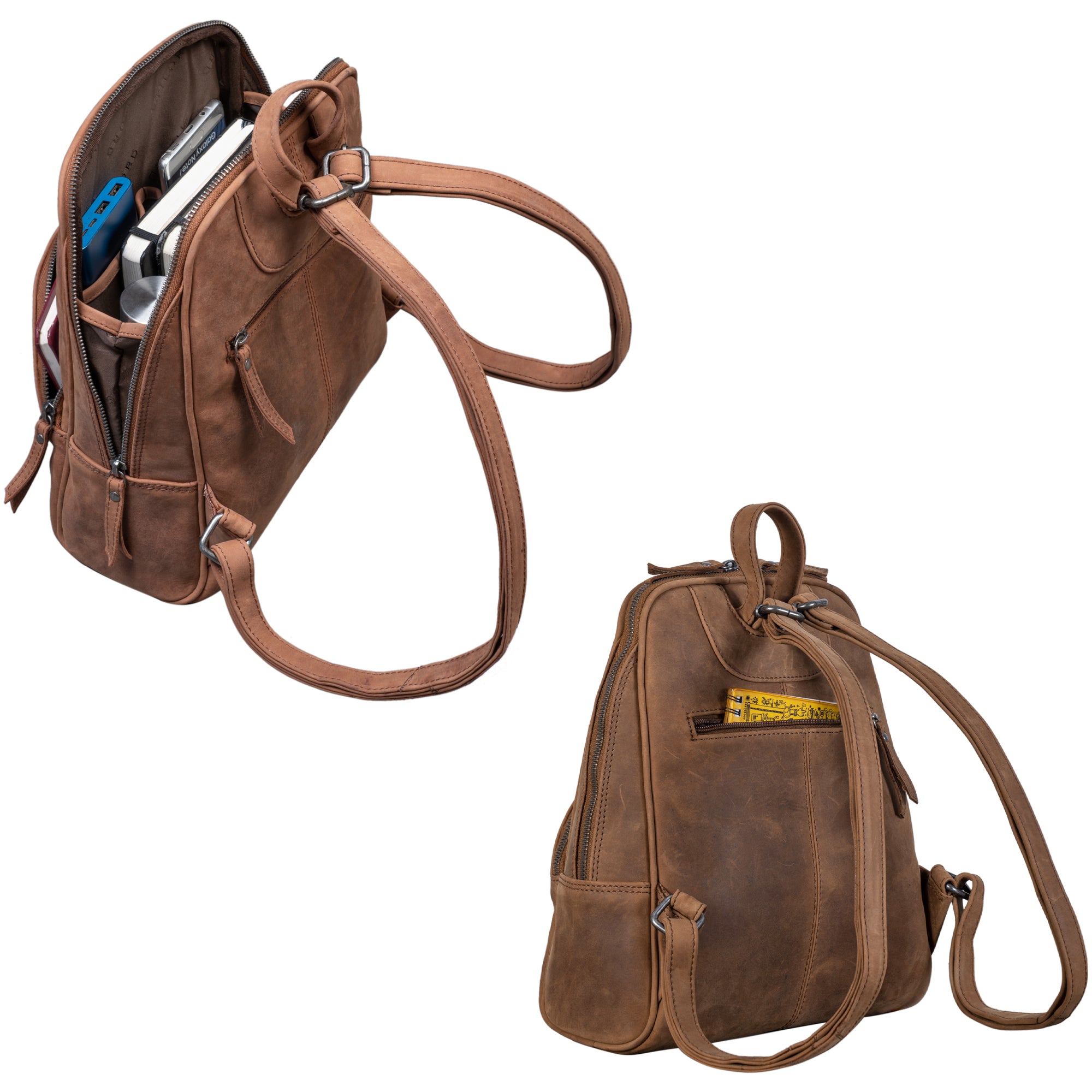 Damen Rucksack retro vintage