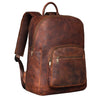 "Grant" Rucksack mit Laptopfach Leder