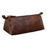 "Lio" Stiftemappe Leder Braun