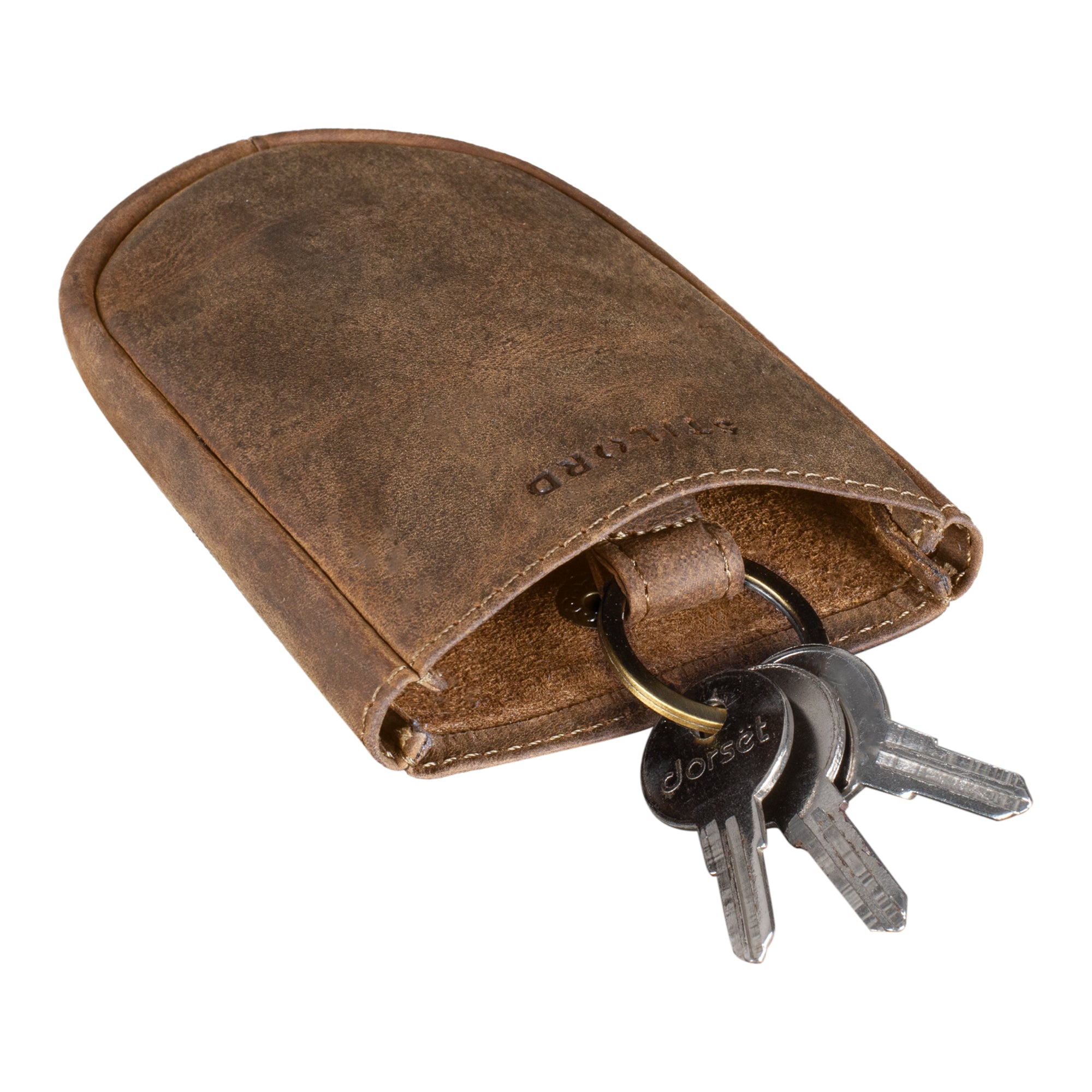 Mini Portemonnaie Leder braun