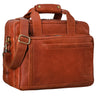 "Excelsior" XXL Aktentasche Herren Leder Große Laptoptasche 17+ Zoll