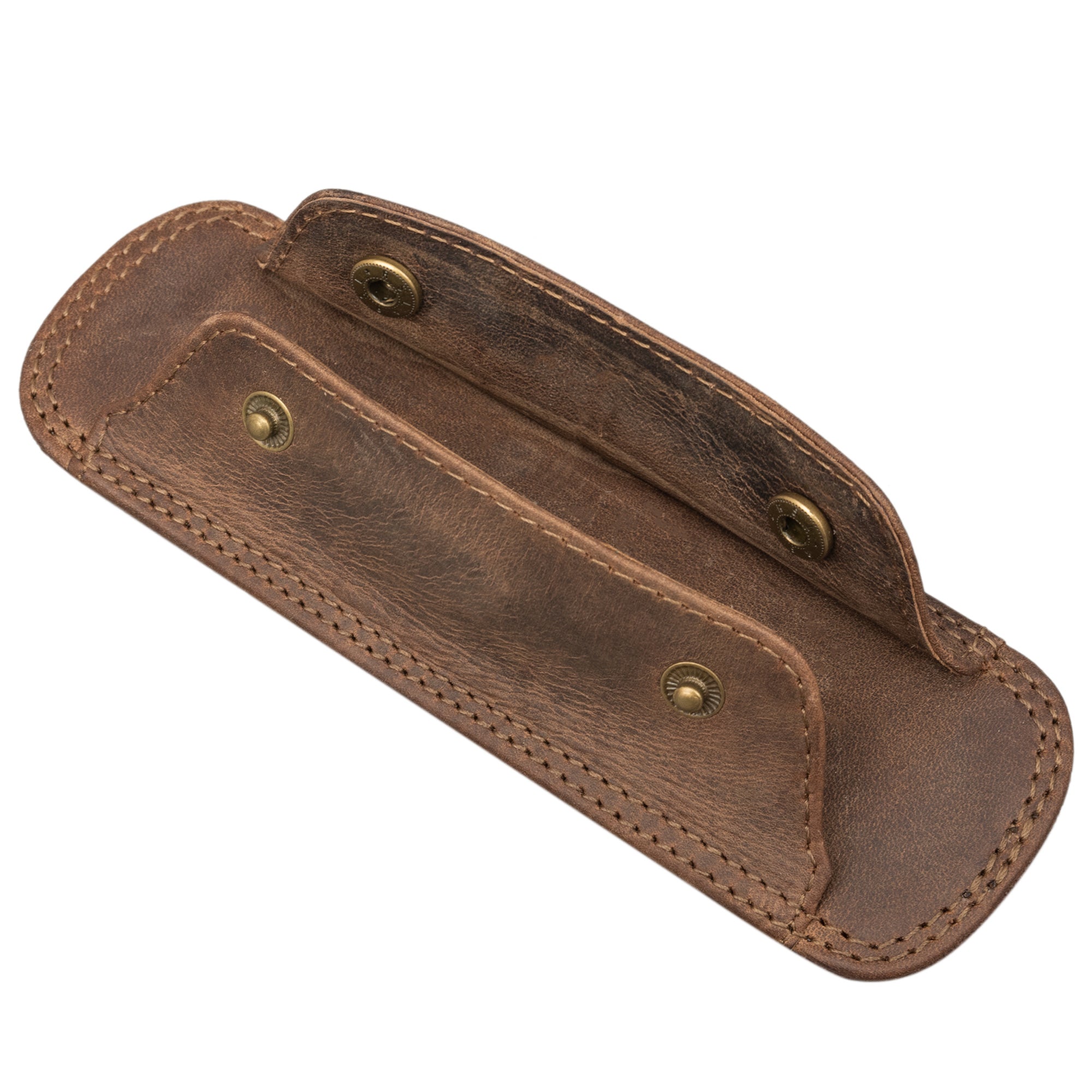 braun Schulterpolster Ledertasche