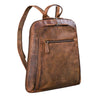 "May" Damen Rucksack Klein Leder Daypack Rucksackhandtasche Frauen
