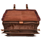 XL Schultertasche Vintage Leder