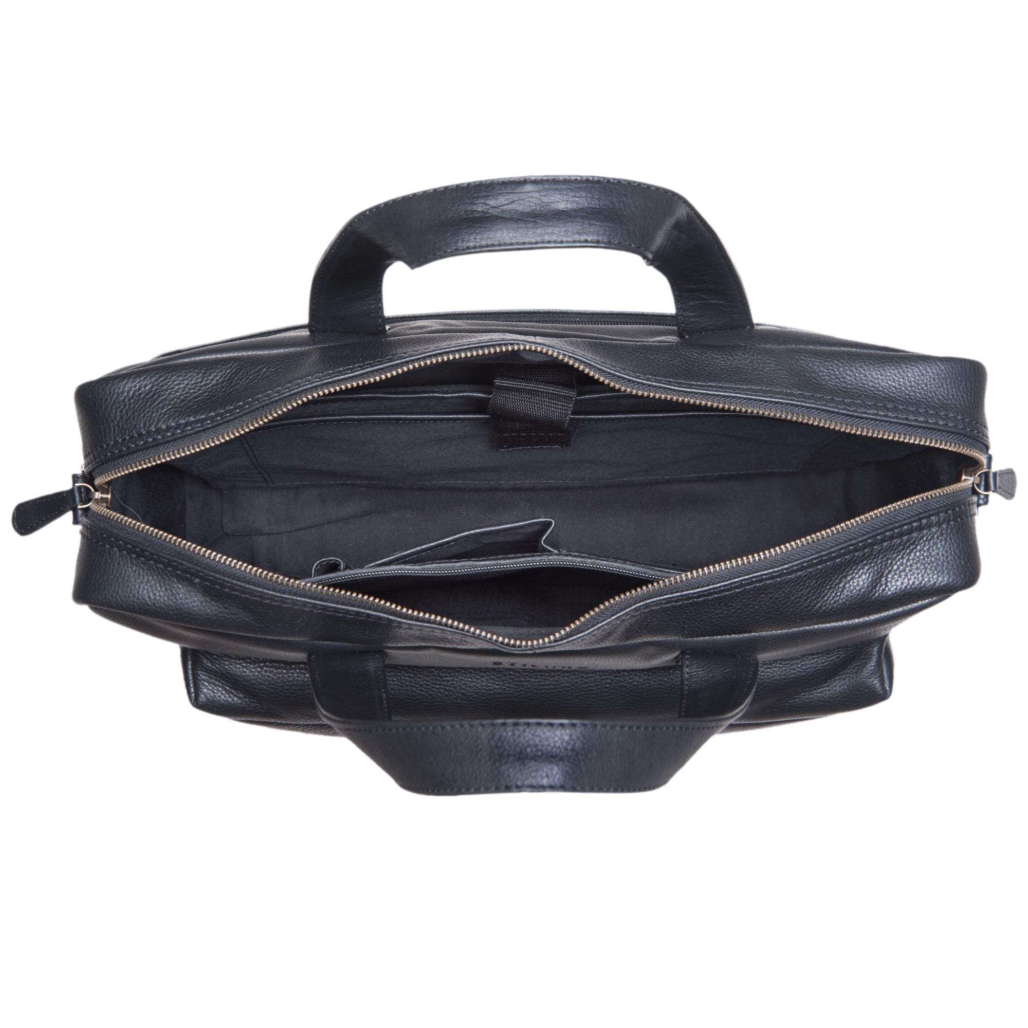 Leder Schultertasche Vintage XL