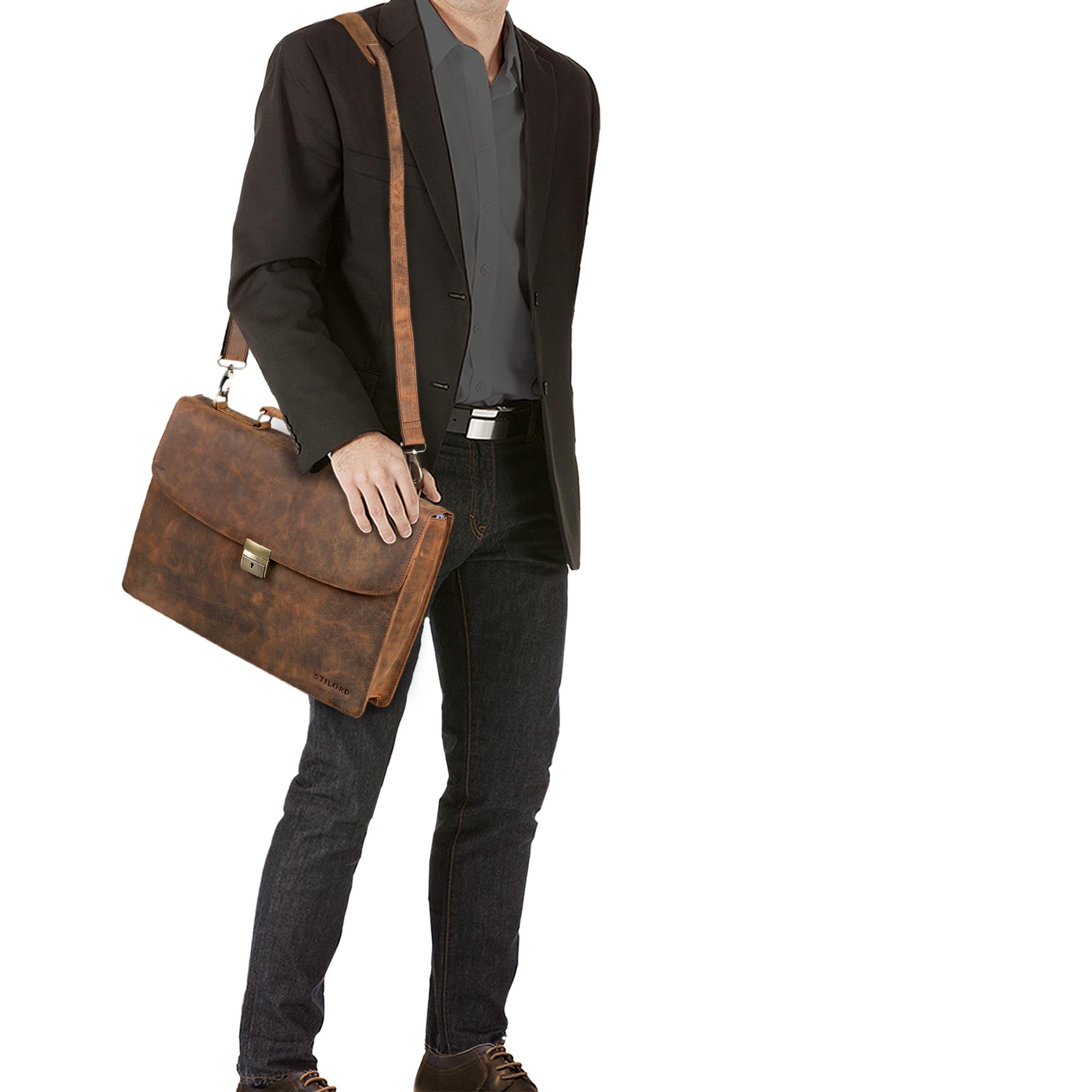 herrentasche umhängetasche braun