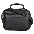 Schwarze Kamera Tasche für Männer Leder