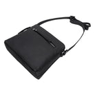 Schwarze Lederhandtasche Damen