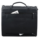 Ledertasche Herren schwarz aufsteckbar
