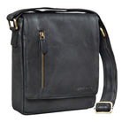 Herrentasche Leder schwarz