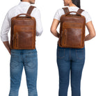 Travel Backpack Männer Frauen Braun
