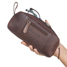 Sonnenbrillenetui Leder Vintage