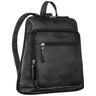 "Camden" Moderner Lederrucksack Damen Echtleder Mittelgroß 14 Zoll