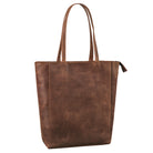 Ledertasche Damen groß braun