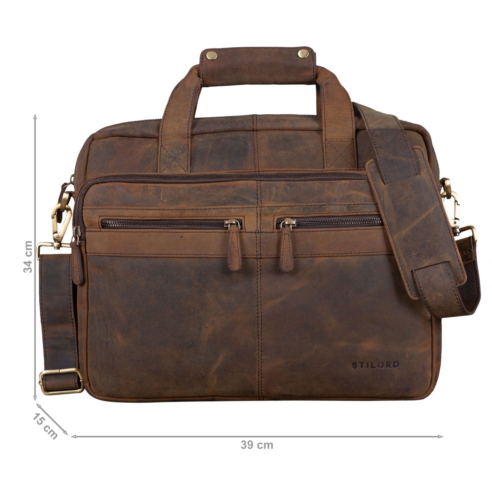 Leder Laptoptasche 15 Zoll