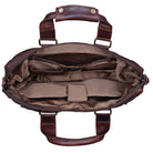 Leder Businesstasche dunkel-braun
