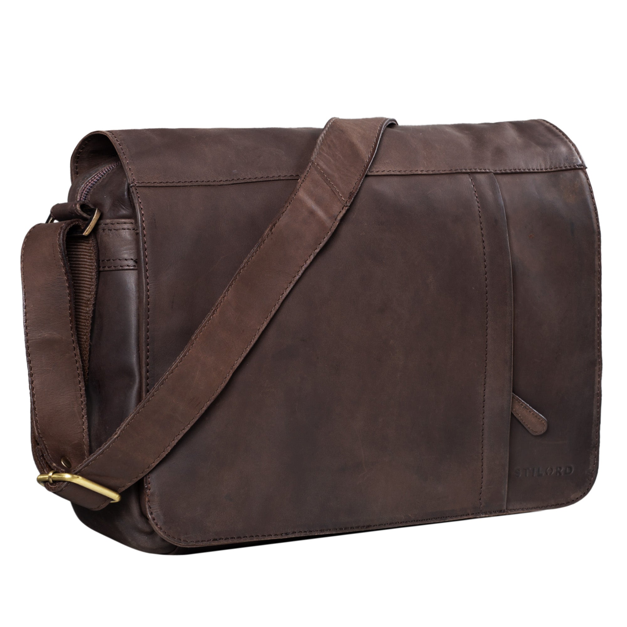 Messenger Bag zum Umhängen Leder