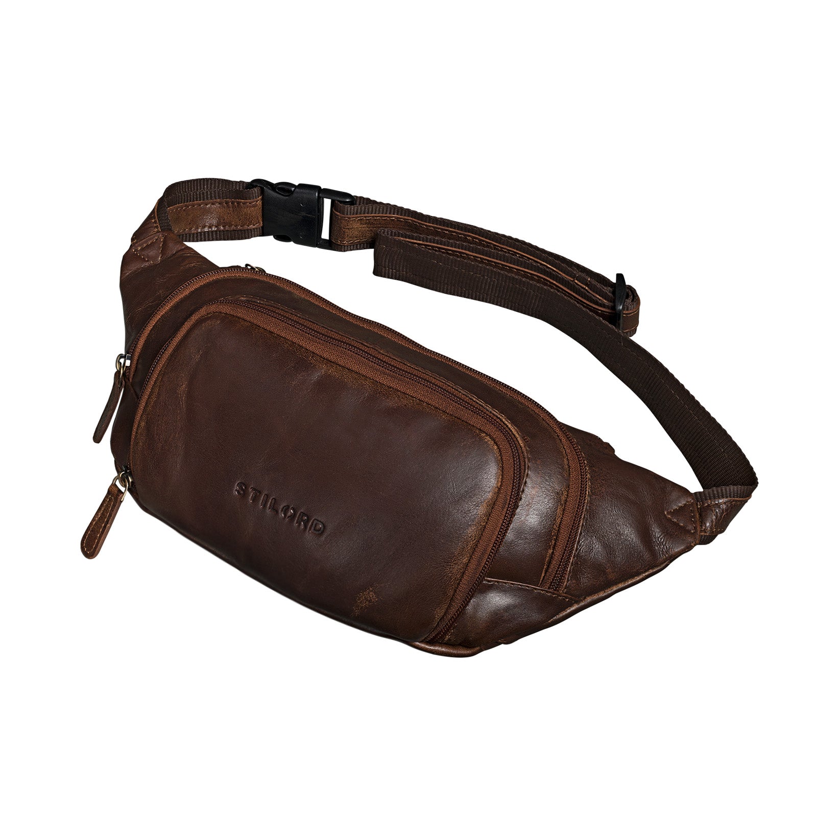 Bauchtasche Umhängen Leder