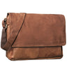 Umhängetasche Vintage Leder Braun