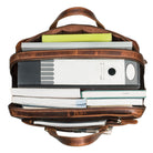 Business Ledertasche für Aktenordner