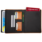 Notizmappe Echt-Leder Vintage braun