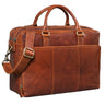 "Isaac" Leder Businesstasche Vintage