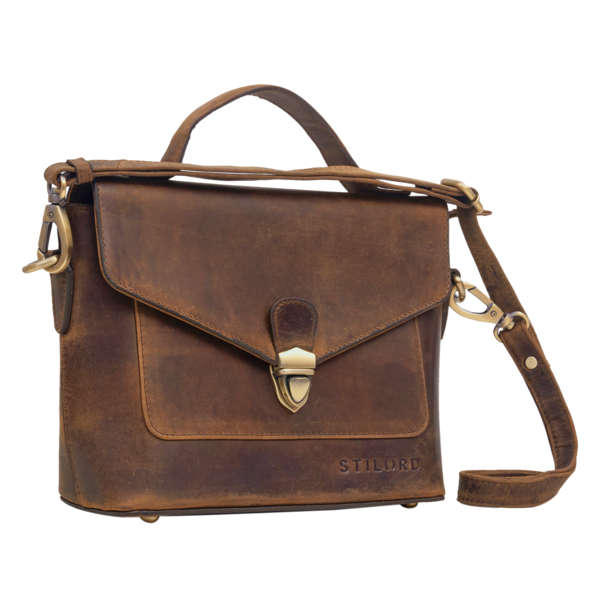 Kleine Handtasche Leder
