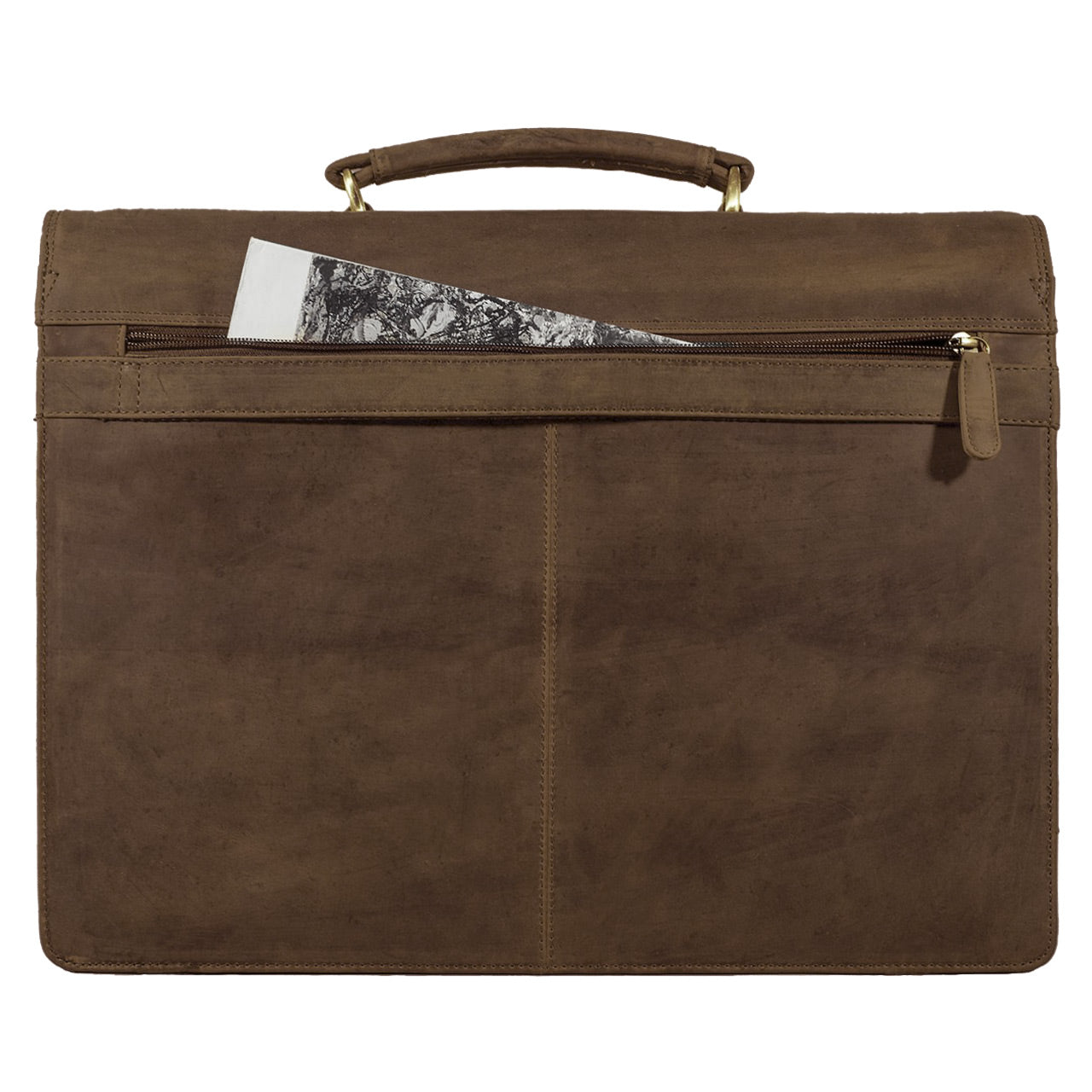 Herren Handtasche Vintage Leder