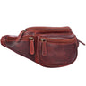 "Eliah" Vintage Gürteltasche Leder für Damen und Herren