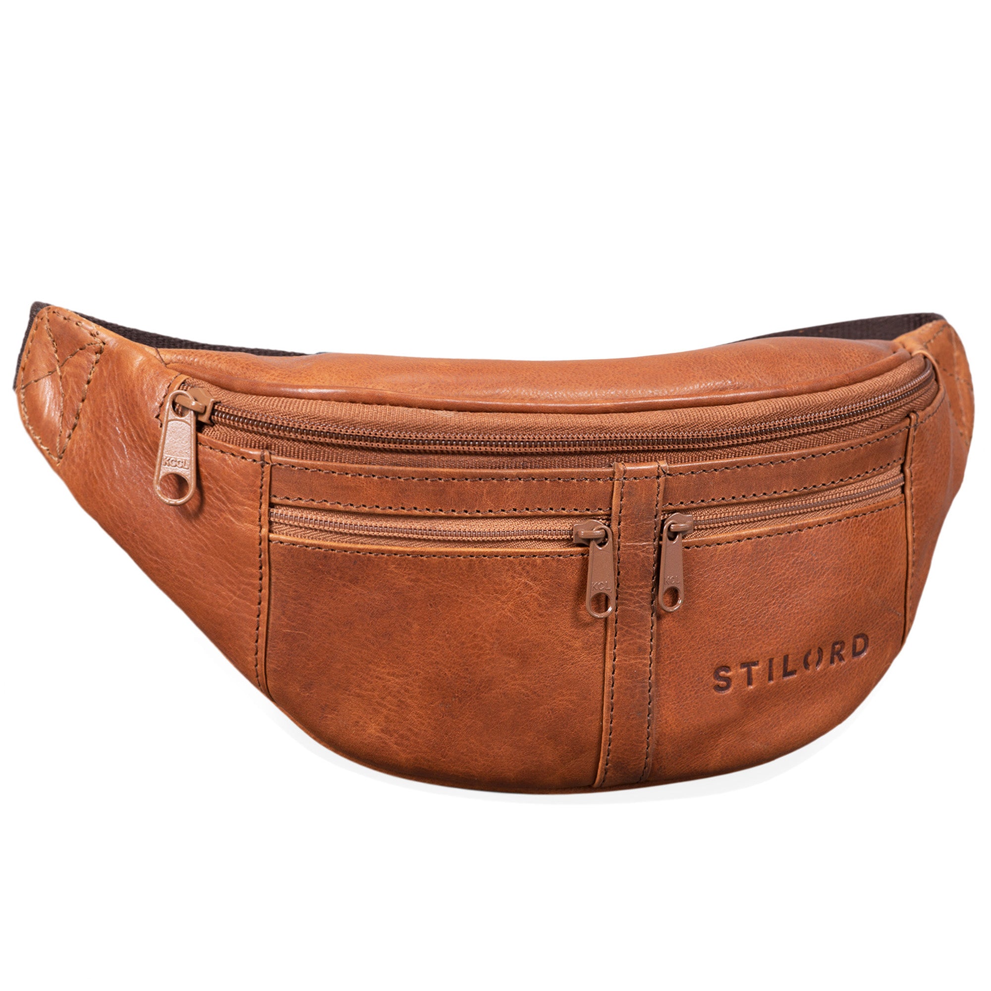 große Leder Gürteltasche