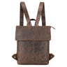 "Charlie" Vintage Lederrucksack Braun Damen Herren 13,3 Zoll Echtleder