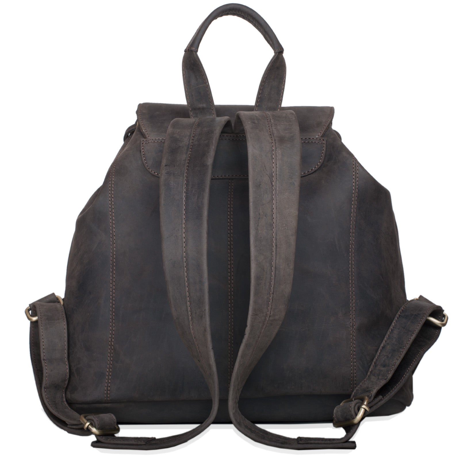 Handtasche Rucksack Leder braun