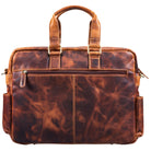 Große Vintage Ledertasche DIN A4
