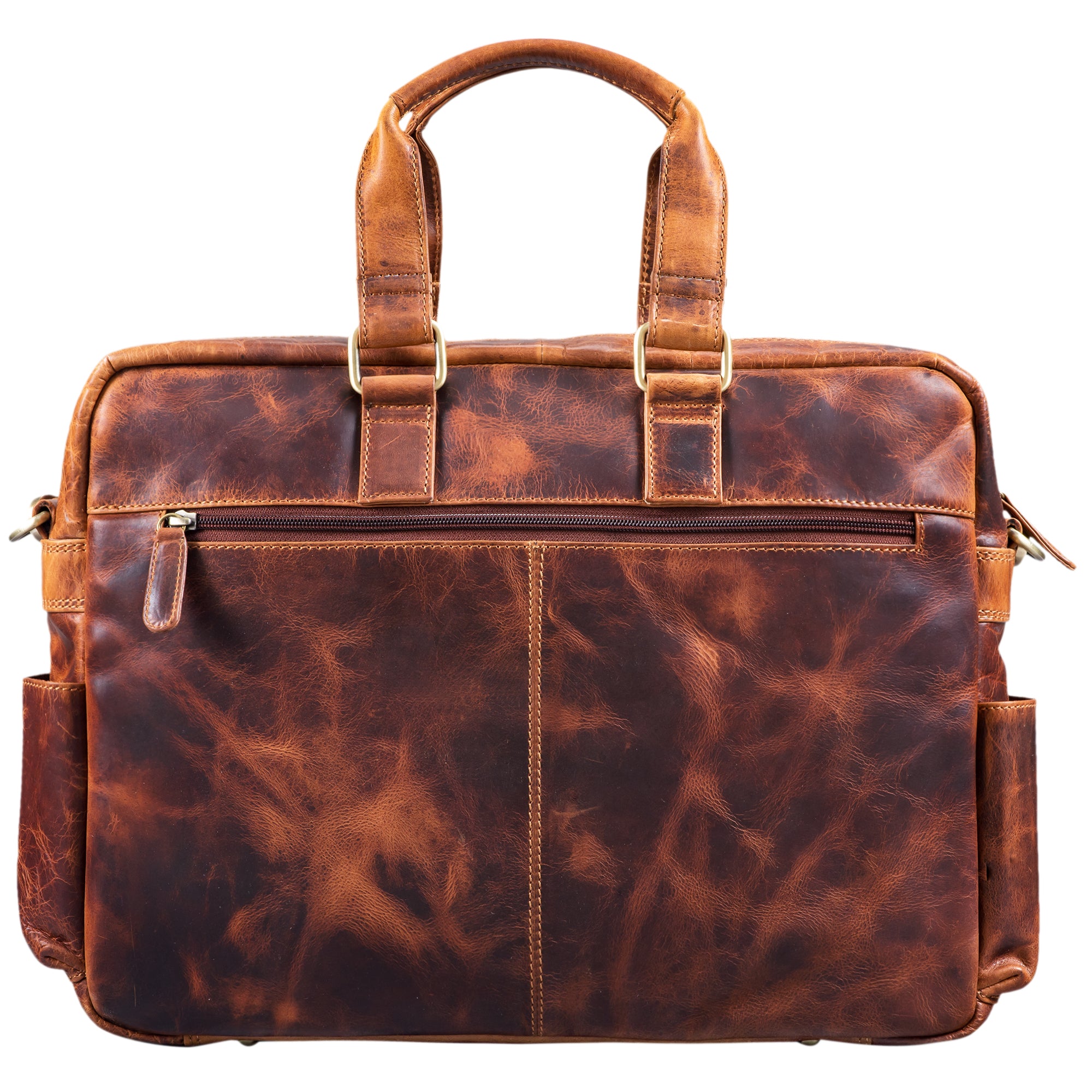 Große Vintage Ledertasche DIN A4
