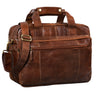 "Experience" Vintage Lehrertasche Leder groß Herren Damen