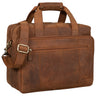 "Experience" Vintage Lehrertasche Leder groß Herren Damen