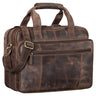 "Experience" Vintage Lehrertasche Leder groß Herren Damen
