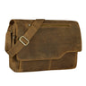 "Marvin" Umhängetasche Leder Groß 15.6 Zoll Laptoptasche