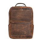 Unisex Rucksack aus echtem Leder