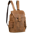 Vintage Rucksack echtes Leder
