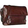 Bürotasche braun groß