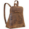 "Cathy" Frauen Rucksack Elegant Leder
