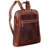 "May" Damen Rucksack Klein Leder Daypack Rucksackhandtasche Frauen