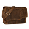 "Marvin" Umhängetasche Leder Groß 15.6 Zoll Laptoptasche