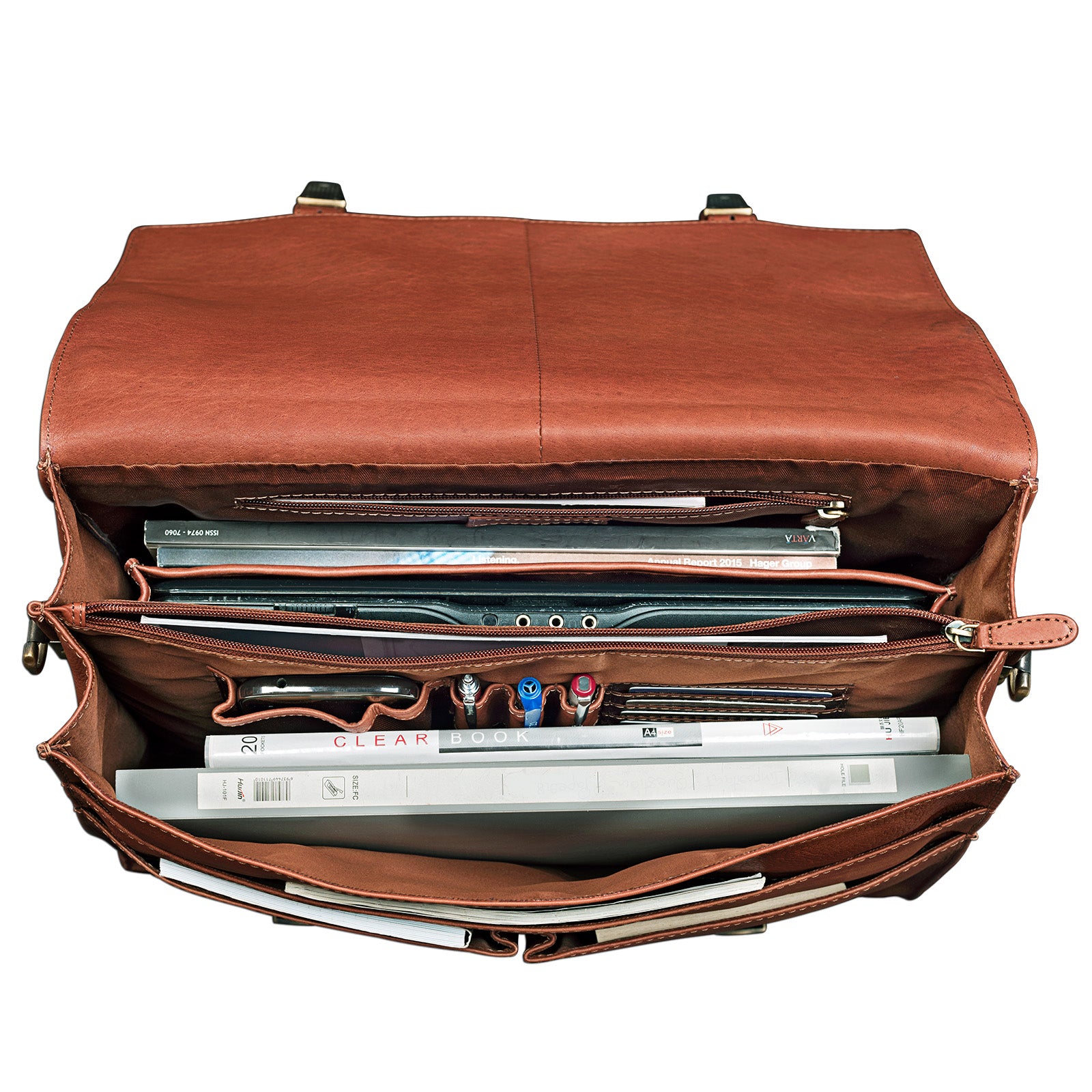 Vintage Leder Lehrertasche