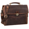 "Noel" Aktentasche Leder Herren Vintage