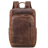"Johnson" Lederrucksack Herren Business Vintage - Laptop Rucksack 13 Zoll Rindsleder